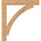 Ekena Millwork Thorton Block Smooth Bracket, Western Red Cedar, 5 1/2"W x 44"D x 48"H BKT06X44X48THR05SWR - alternate 2